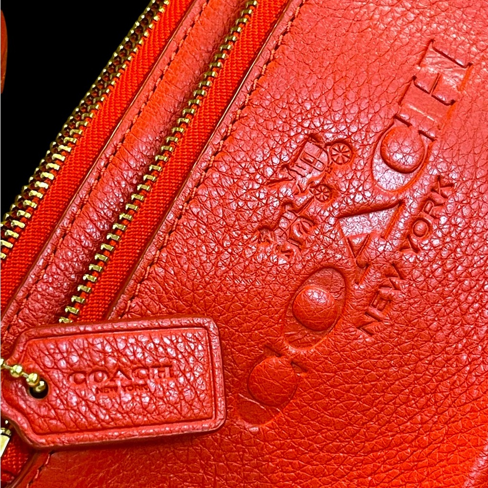 Kate Spade Tan & Red Tote, Coach Wallet, Twillies, Keychain, Xbody Chain & Dusty - Picture 5 of 16